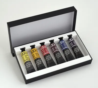Produktbild von Blockx Ölfarben 6x20ml, Set Primärfarben 212902BXC