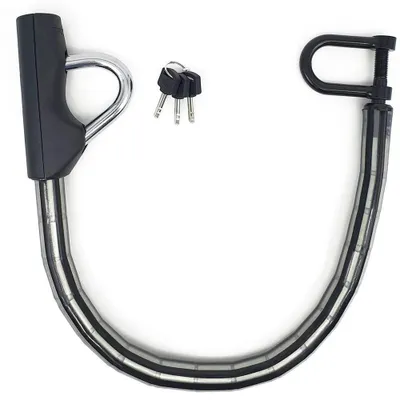 Produktbild von Artago Ba80n Bunker 80cm Lenkradschloss Für Auto Silber  Silber One Size