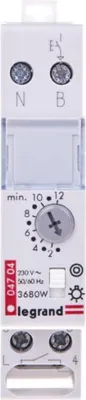Image de Legrand 004704 - Horloge multifonctions Lexic - 16A - 230V - 50/60 Hz