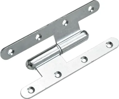 Produktbild von Hettich Türband 70 x 140 mm links verzinkt - 1 Stück