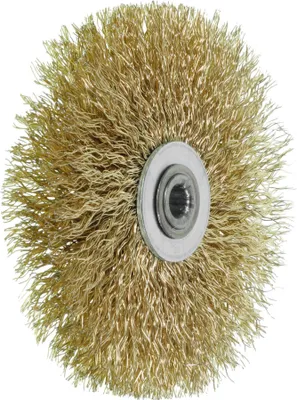 Immagine prodotto di Spazzola circolare Lessmann con filo di acciaio da 0,25 mm, ⌀ spazzola x larghezza setole: 80X18 mm