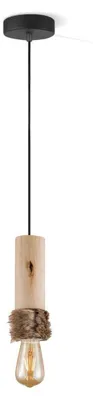 Produktbild von Home Sweet Home Hängeleuchte Furdy - Holz - 10x10x130cm