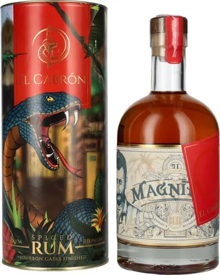 Produktbild von El Cabrón Spiced Rum 40% Vol. 0,7l in Geschenkbox