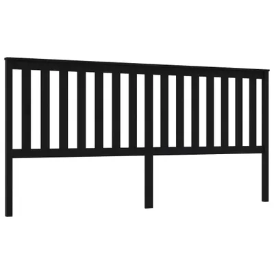 Zdjęcie produktu dla VidaXL 818544, Czarny, Drewno sosnowe, 2060 mm, 101 cm, 60 mm