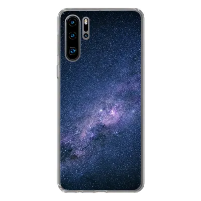 Produktbild von MuchoWow® Handyhülle Schutzhülle Hülle für Huawei P30 Pro Galaxie - Sterne - Weltraum - Jungen - Mädchen - Kinder Silikon Softcase Handy Hülle - Schutzdeckel
