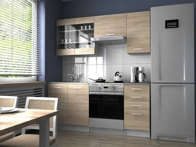 Obrázek produktu pro Kuchyňská linka PAMELA 180x120 - Sonoma