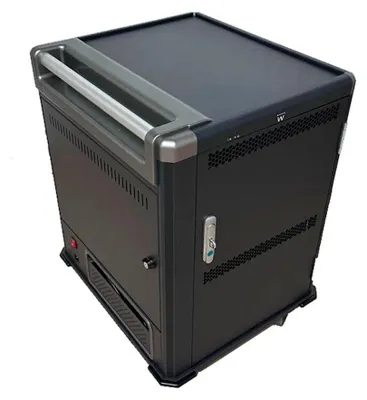 Zdjęcie produktu dla Ewent EW1703, Wózek przenośny do zarządzania urządzeniami, Czarny, Szary, Podłoga, 3,43 cm, 42,2 cm, 28,6 cm