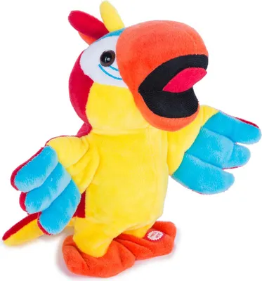 Immagine prodotto di Pappagallo parlante e ballerino – Peluche interattivo per bambini: questo simpatico peluche ripete tutto ciò che gli viene detto e si muove allegramente