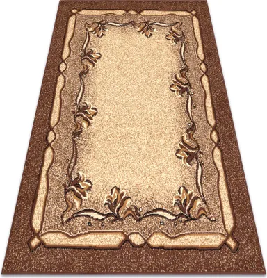 Zdjęcie produktu dla Dywan BCF Morad KRZYŚ kwiaty klasyczny -  brązowy 200x300 cm