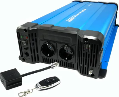 Produktbild von Spannungswandler FS3000DR 12V zu 230V 3000 Watt reiner Sinus mit Fernbedienung