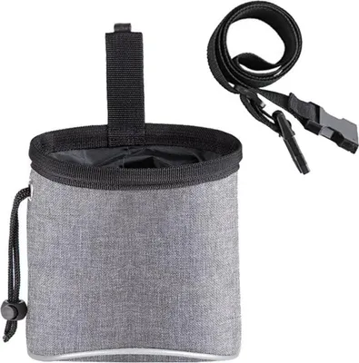 Immagine prodotto di Yoosso sacchetto per l'addestramento dei cani con dispenser di sacchetti per la cacca, sacchetto per il cibo regolabile