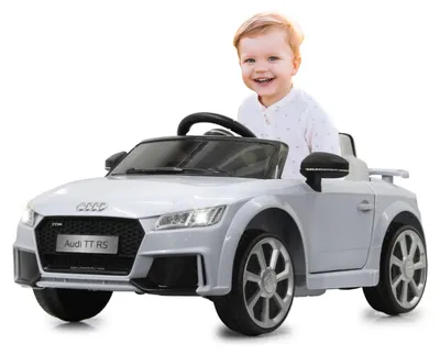 Imagen del producto de Coche eléctrico Jamara modelo Audi TT RS, color blanco, 12V; código de producto: 460278