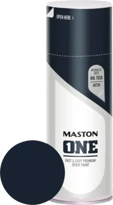 Produktbild von Maston ONE - Sprühfarbe - Seidenglanz - Anthrazitgrau (RAL 7016) - 400 ml