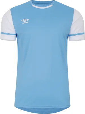 Produktbild von Umbro - "Cavelle" T-Shirt für Herren UO2420 (M) (Weinrot/Himmelblau)
