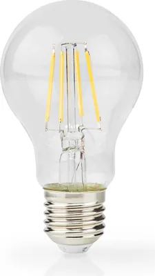 Productafbeelding van Nedis LBFE27A603, 8 Watt, 80 Watt (equivalent), E27 fitting, 1055 lumen, 15000 uur, warm wit licht