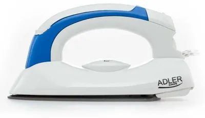 Produktbild von Adler AD 5015 Tragbares Reisebügeleisen 700 W - Weiß-Blau
