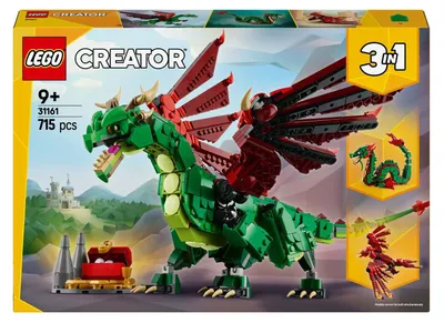 Obrázok produktu pre LEGO Creator Stredoveký drak, Stavebnica, 9 rok / roky, Plast, 715 kusov, 944 g