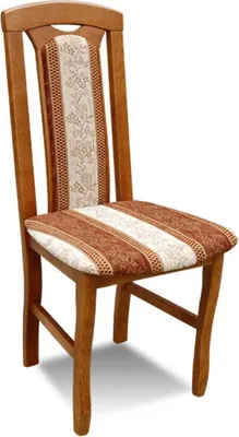 Image de Chaise sans accoudoirs Chaise de salle à manger bois tissu salle à manger design fauteuil