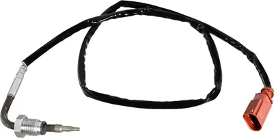 Image de Capteur de température des gaz d'échappement 2 pôles 719 mm câble HELLA pour e.a. SEAT IBIZA