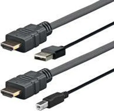 Image de Vivolink Pro HDMI avec USB 2.0 A/B 2M (PROHDMIUSBAB2AMP)