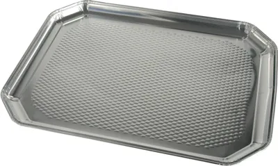Produktbild von 3 Servierplatten, Alu eckig 35 cm x 26 cm