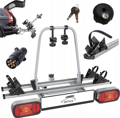 Image de Plateforme Amos Giro 2 pour 2 vélos - 7 PIN