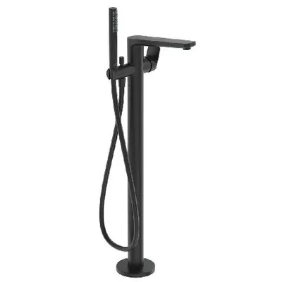 Zdjęcie produktu dla Ideal Standard bateria wannowa wolnostojąca Tonic II projekcja 220mm A6347XG Czarny (Silk Black)