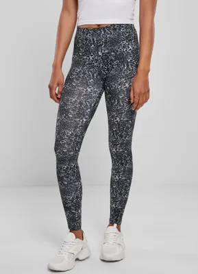 Zdjęcie produktu dla Urban Classics Ladies - Legginsy All-Over-Pring schwarz - S