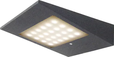 Produktbild von CMD 9019 Wandaußenleuchte Aluminium anthrazit Solar/LED IP54