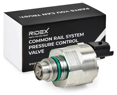 Produktbild von RIDEX 3996P0030 Druckregelventil Common-Rail-System für FORD Fiesta Mk6 Schrägheck (JA8, JR8) Kraftstoffdruckregler