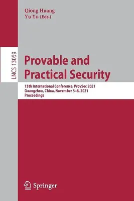 Produktbild von Provable and Practical Security