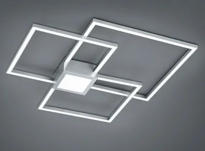Produktbild von TRIO LED-DL HYDRA 38W 3000K 4000Lm Nickel matt