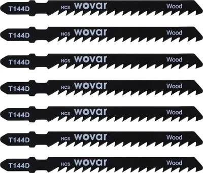 Image de Lames de scie sauteuse pour bois grossier 144D - 50 pièces