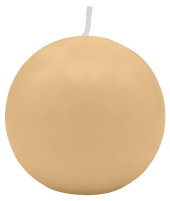 Produktbild von Kugelkerzen Beige Ø 70 mm, 12 Stück