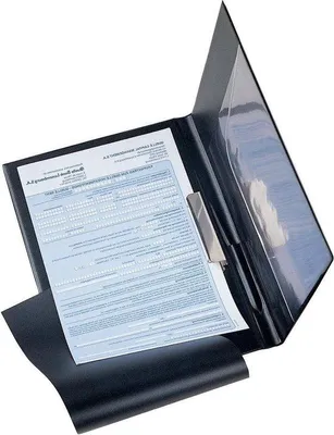 Produktbild von Famanu Clipboard-Ordner DIN A4 - Durchschreibsicherung schwarz