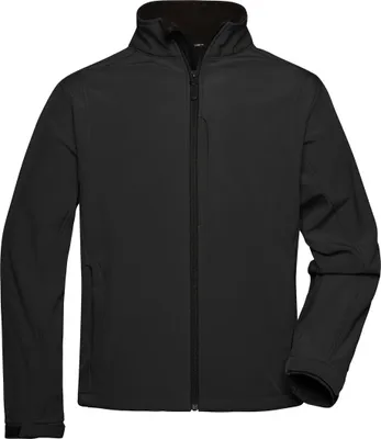 Produktbild von James & Nicholson Softshell Jacke Herren JN135 Gr. XL black