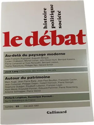 Image de Le débat n°65