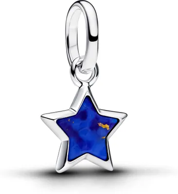 Produktbild von Pandora Me Mini-Charm-Anhänger Blauer Stern Sterling-Silber 794613C01