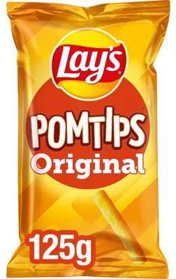 Image de Chips Lay's Pomtips, 125 g - un en-cas croustillant pour toutes les occasions