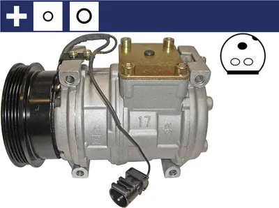 Produktbild von MAHLE ACP 817 000S 10PA17C Klimaanlage Klimakompressor PAG 46 R134a für BMW 3 Limousine (E36) 5 Limousine (E34) 3 Touring (E36) 5 Touring (E34)