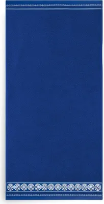 Image de Serviette RONDO Bleuet 70x140 cm Coton égyptien Zwoltex