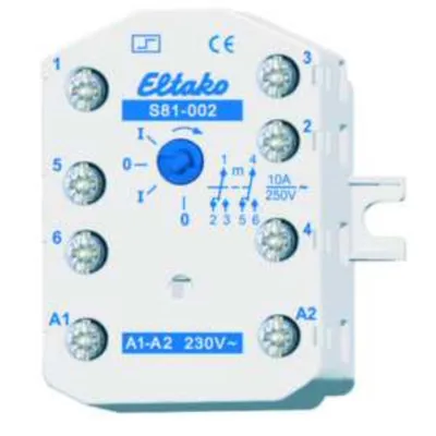 Produktbild von Eltako S81-002-230V Stromstoßschalter 230V. 2 Wechsler 10A/250V AC