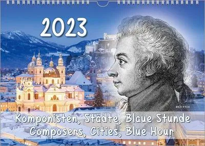 Produktbild von Komponisten-Kalender, ein Musik-Kalender 2023, DIN A3