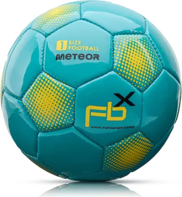 Produktbild von meteor FBX Kinder Fußball Ball kleine Sportball Kleinkinder Freizeitball für drinnen und draußen Ball für Mädchen und Jungen Größen: #1 blau