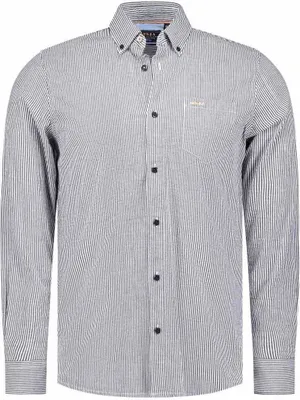 Produktbild von Nza New Zealand Kendrick Langarmhemd Grau XL Mann Grau XL