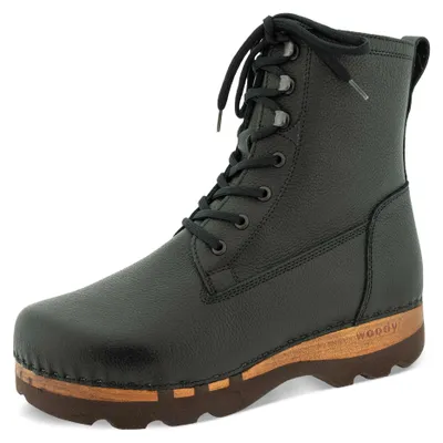 Obrázek produktu pro Boty Woody Paul, pánské, model Clog, barva Cervo Nero, velikost 48