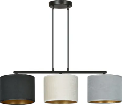 Immagine prodotto di Lampadario Emibig 3xE27 60W HILDE 3 BL MIX 1055/3