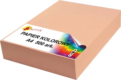 Immagine prodotto di Carta colorata A4 80g salmone 500 fogli