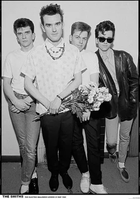 Image de The Smiths - London - Mai 1983 - Affiche Poster - 59x84cm