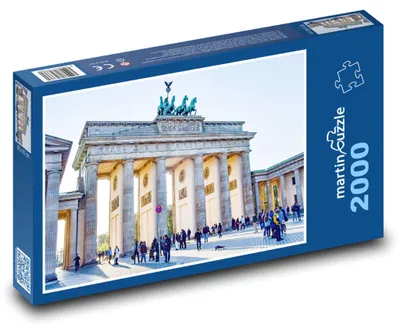 Produktbild von martinpuzzle - Puzzle 2000 Teile - Brandenburger Tor - Deutschland